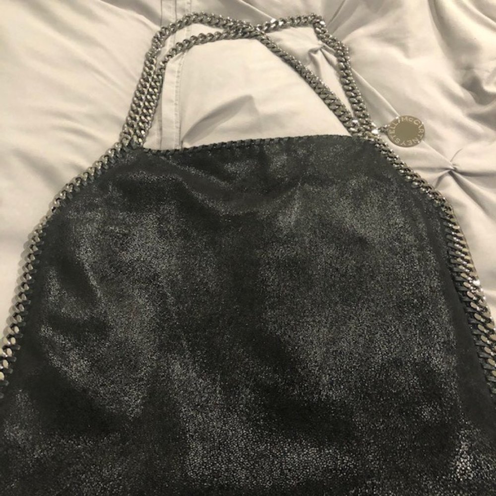 Stella McCartney Falabella Shaggy Deer Small Tote - Picture 2 of 5